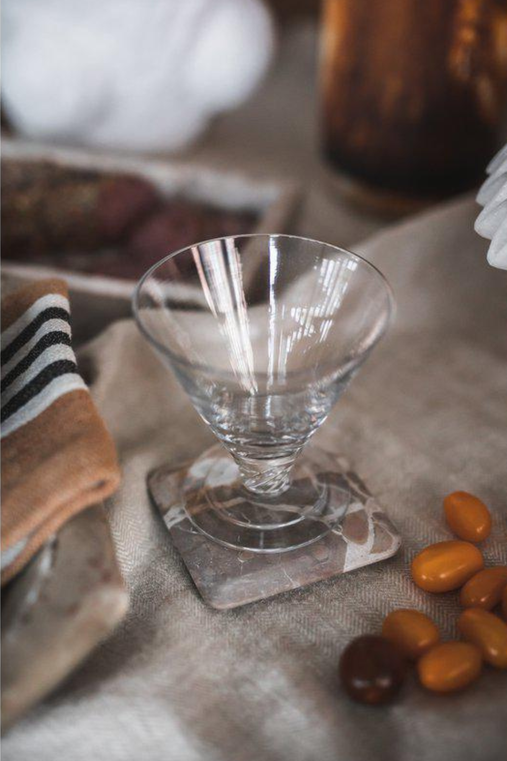 Marble Coaster 4-pack Underlägg 10x0.5x10 cm