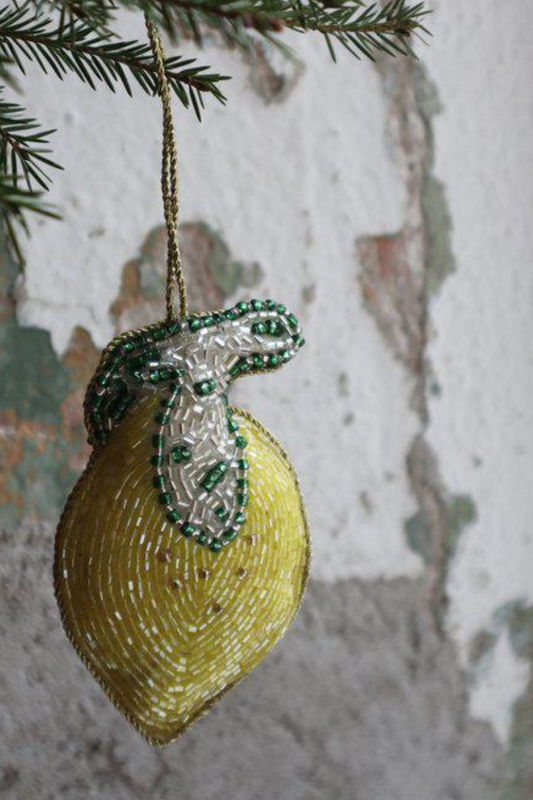 Pre-order Ornament Lemon Christmas tree decoration