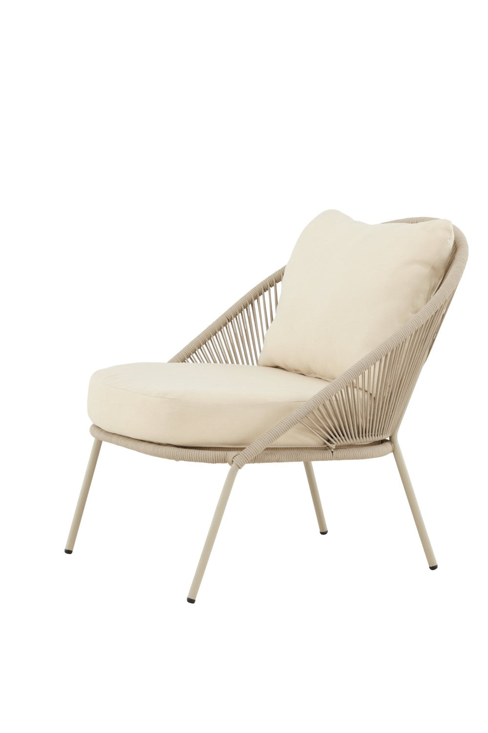 Lindos Loungefåtölj Beige