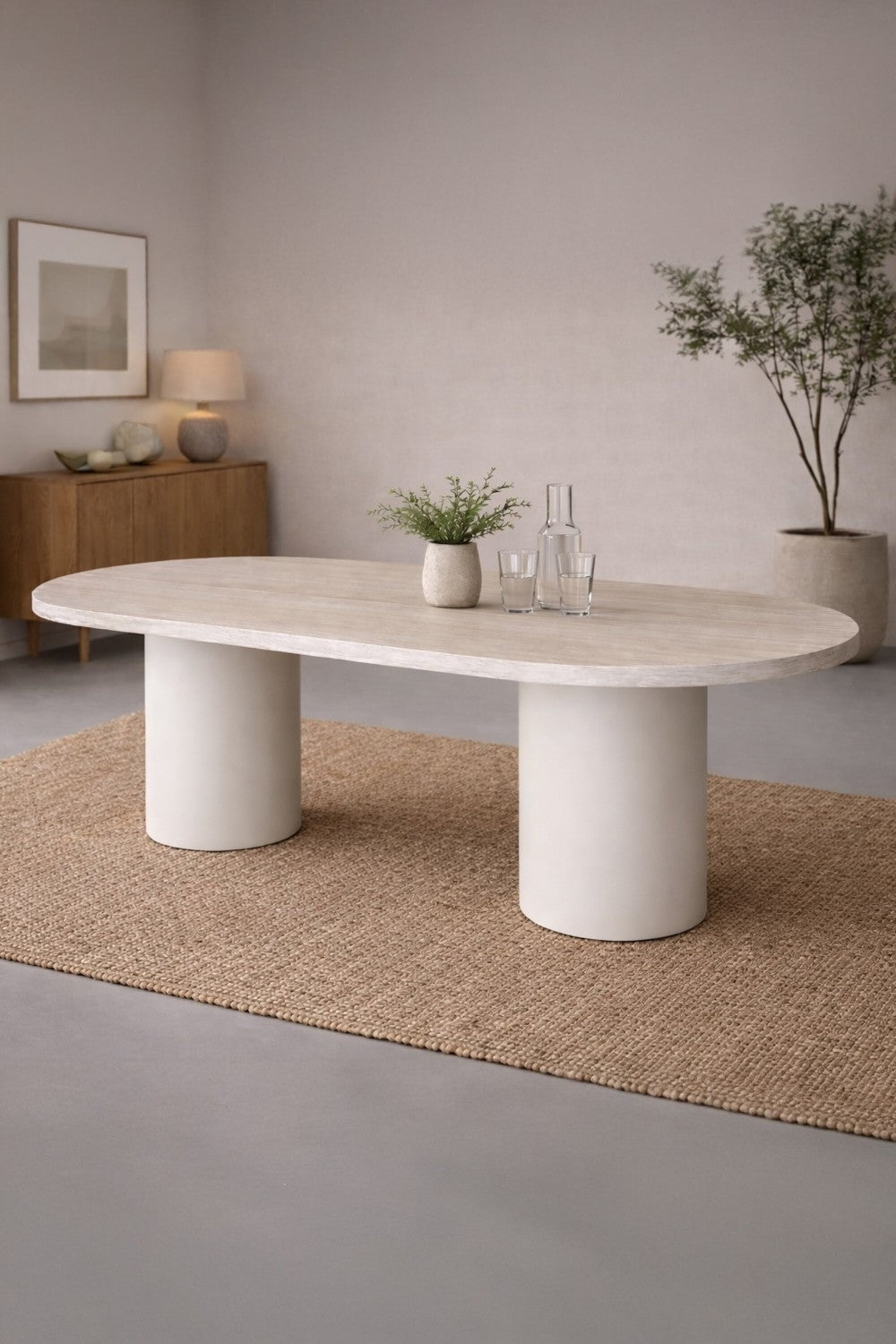 Narvik Ovala Matbord 200 X 100 