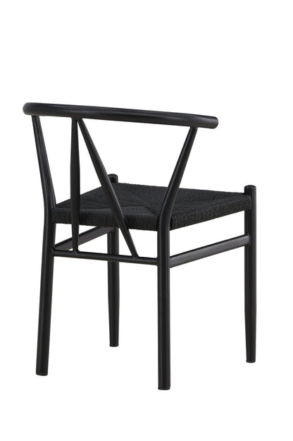 Alfons Matstol Svart/Svart