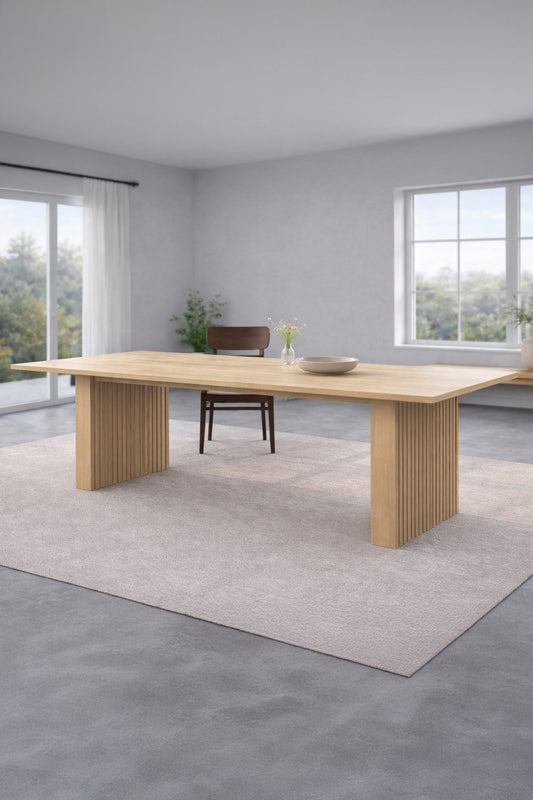 Humle Rektangulära Matbord 200 X 100 Natur