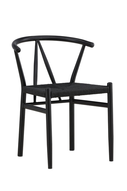 Alfons Matstol Svart/Svart