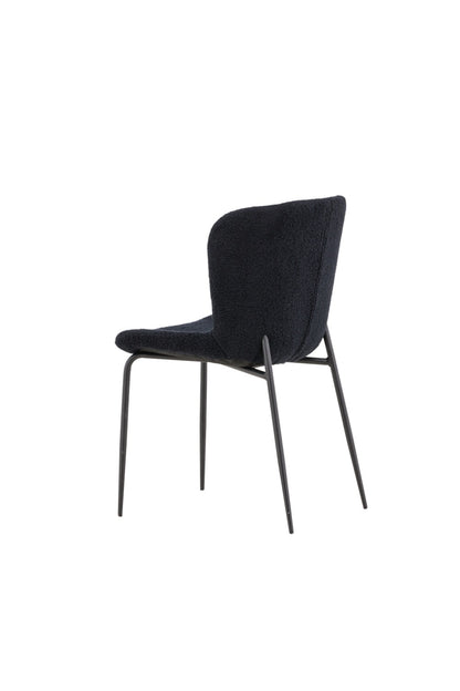 Modesto Matstolar 2-pack Svart