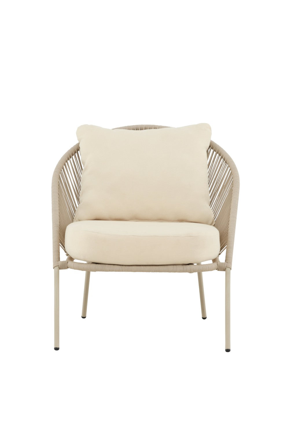 Lindos Loungefåtölj Beige