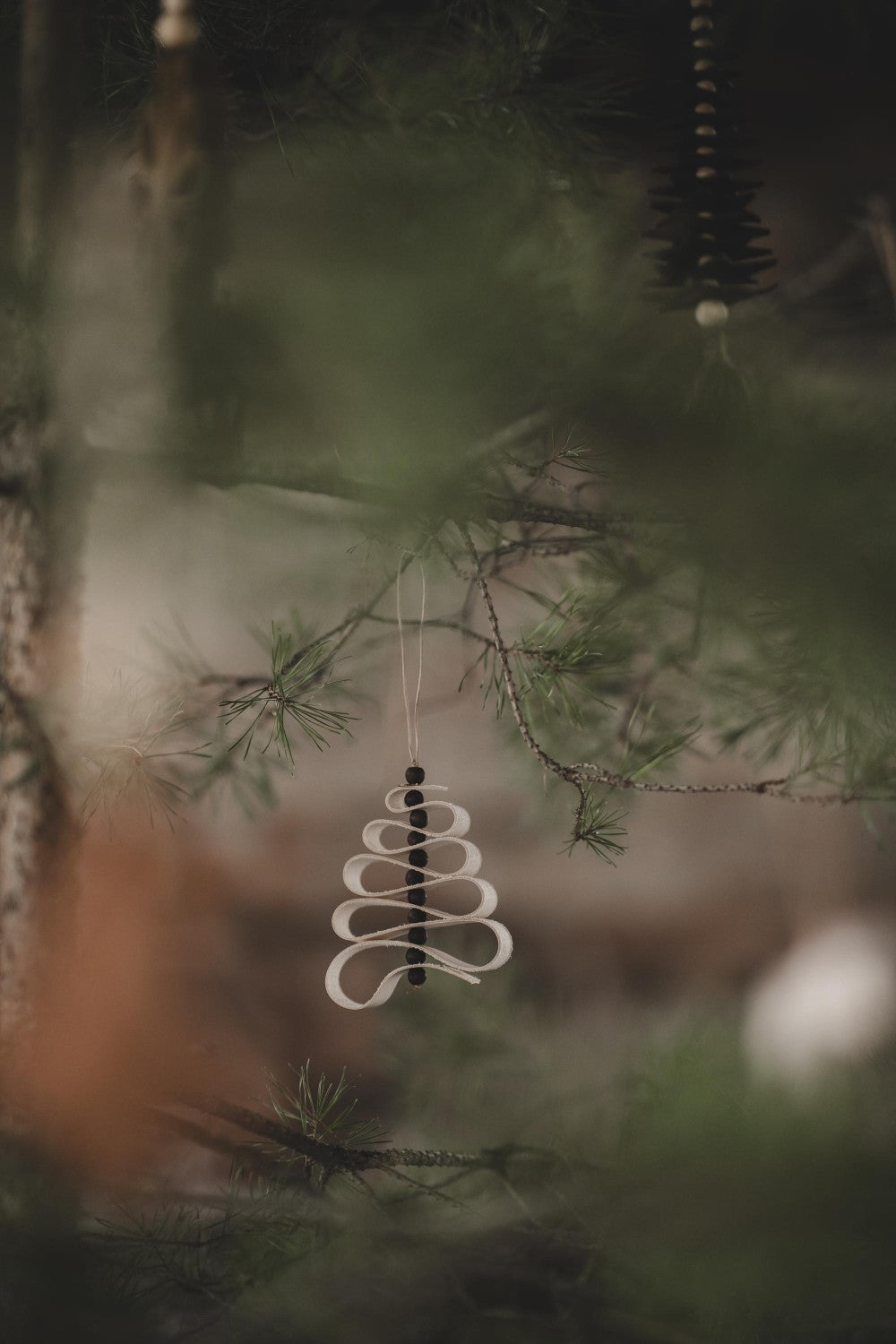 Ornament Beaded tree  Julgransdekoration