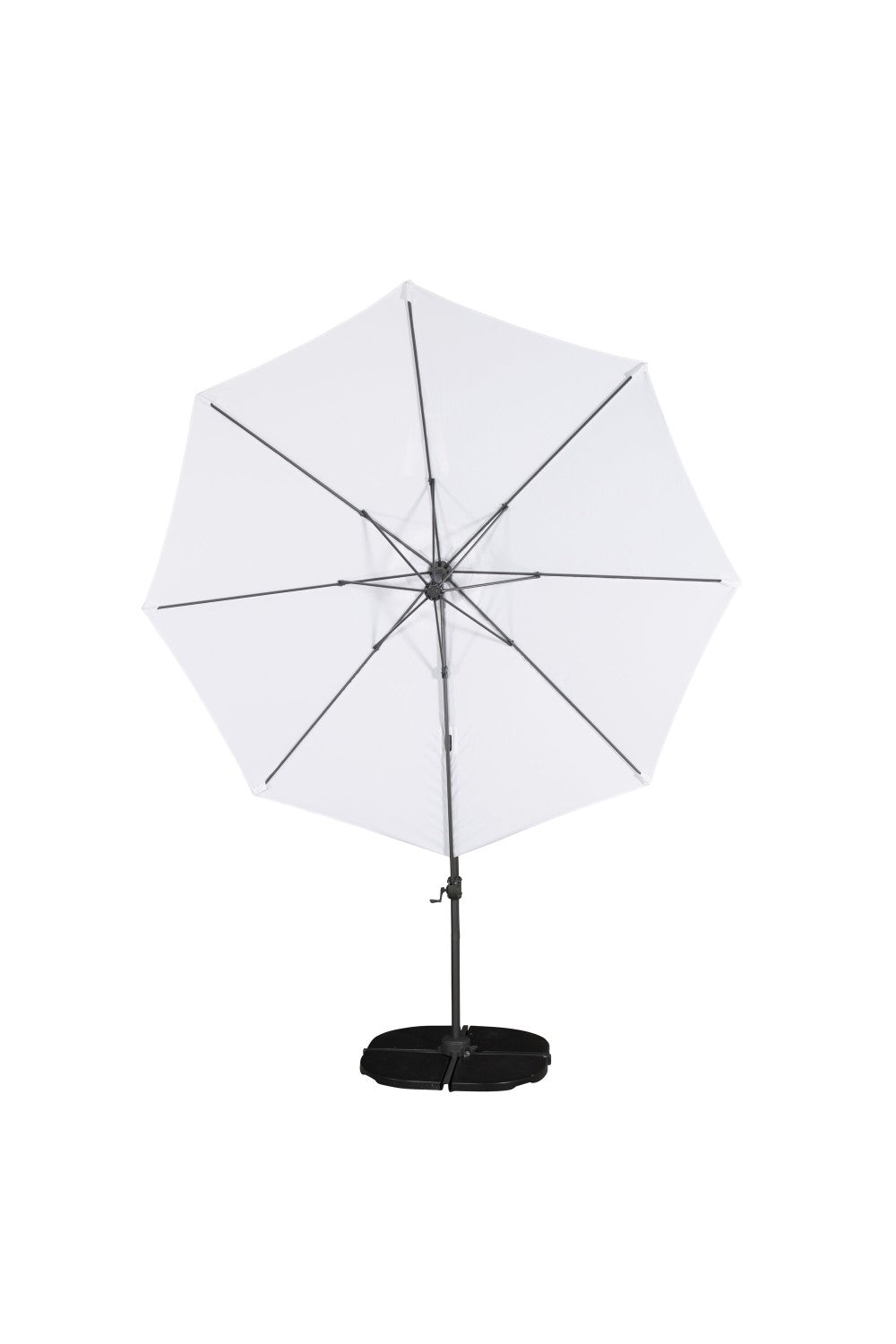 Leeds Parasoll ⌀300 vit
