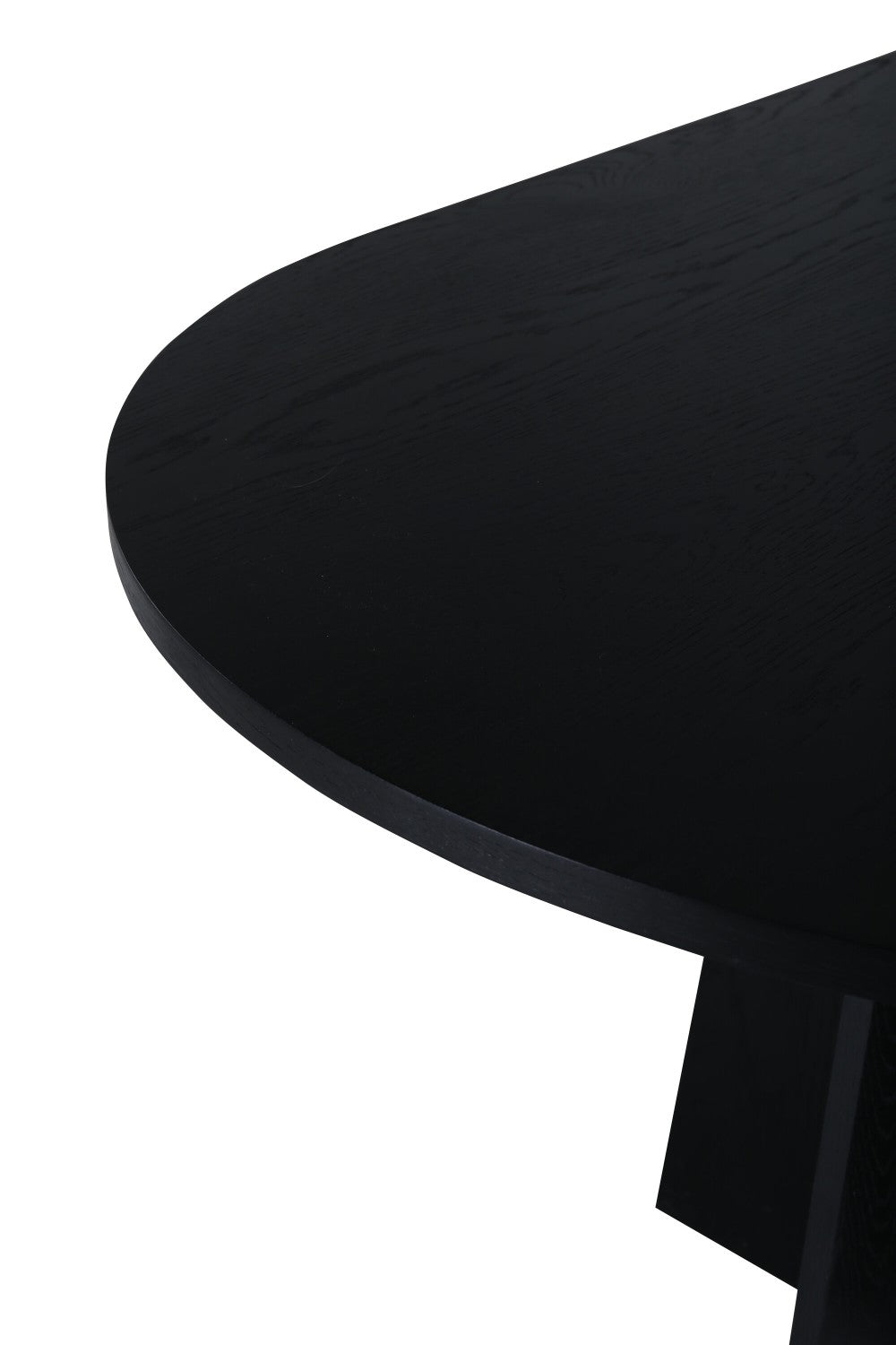 Bootcut Ovala Matbord 230 X 115 Svart