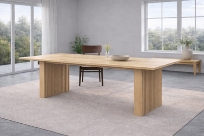 Humle Rektangulära Matbord 200 X 100 Natur