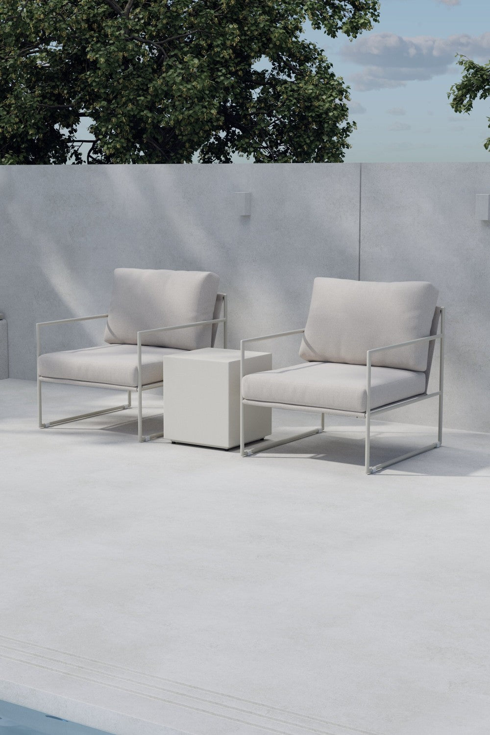 Lissabon Lounge Set Beige