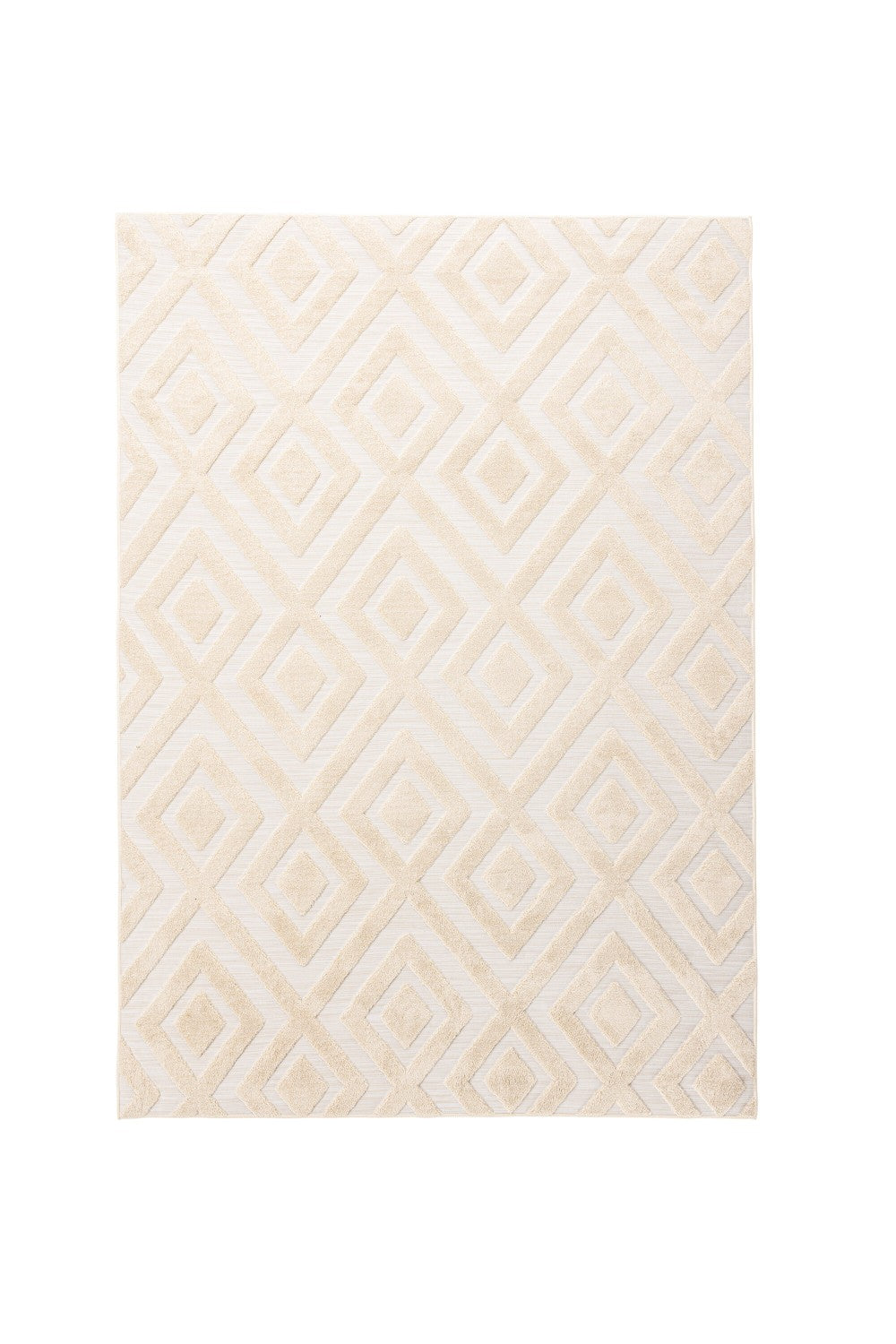 Pia Rektangulära Matta 290 × 200 Beige