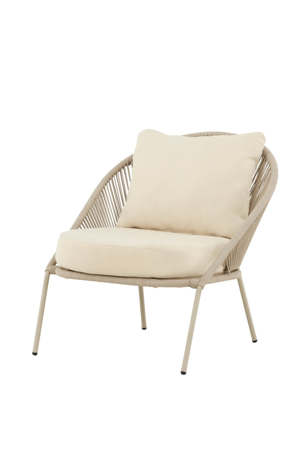 Lindos Loungefåtölj Beige