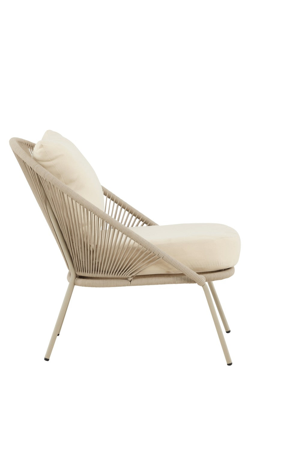 Lindos Loungefåtölj Beige