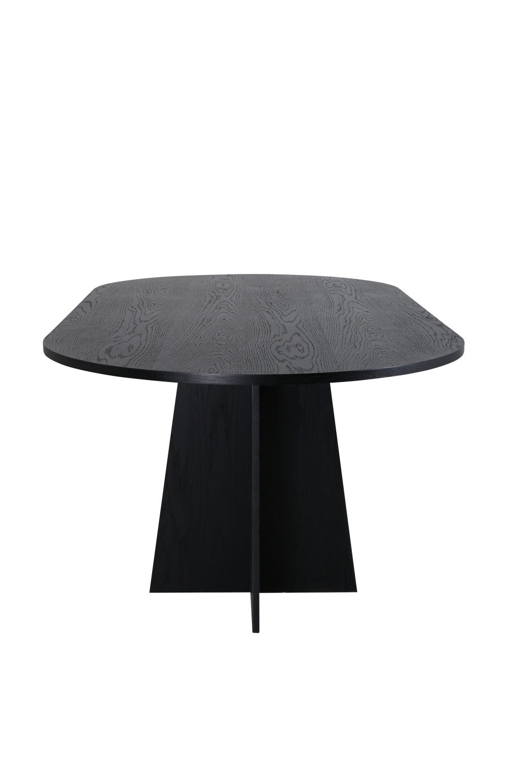 Bootcut Ovala Matbord 230 X 115 Svart