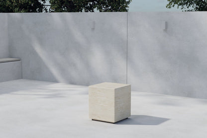 Lissabon Sidobord 40 X 40 X 45 Beige