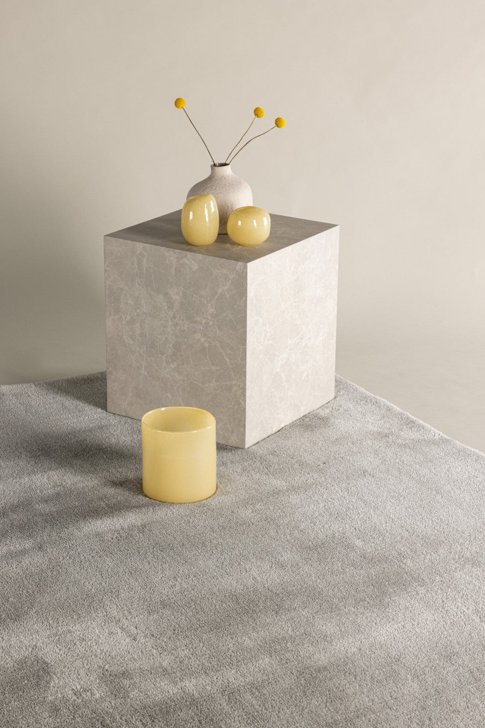 Blanca Rektangulära Matta 230 X 160 Ljusgrå
