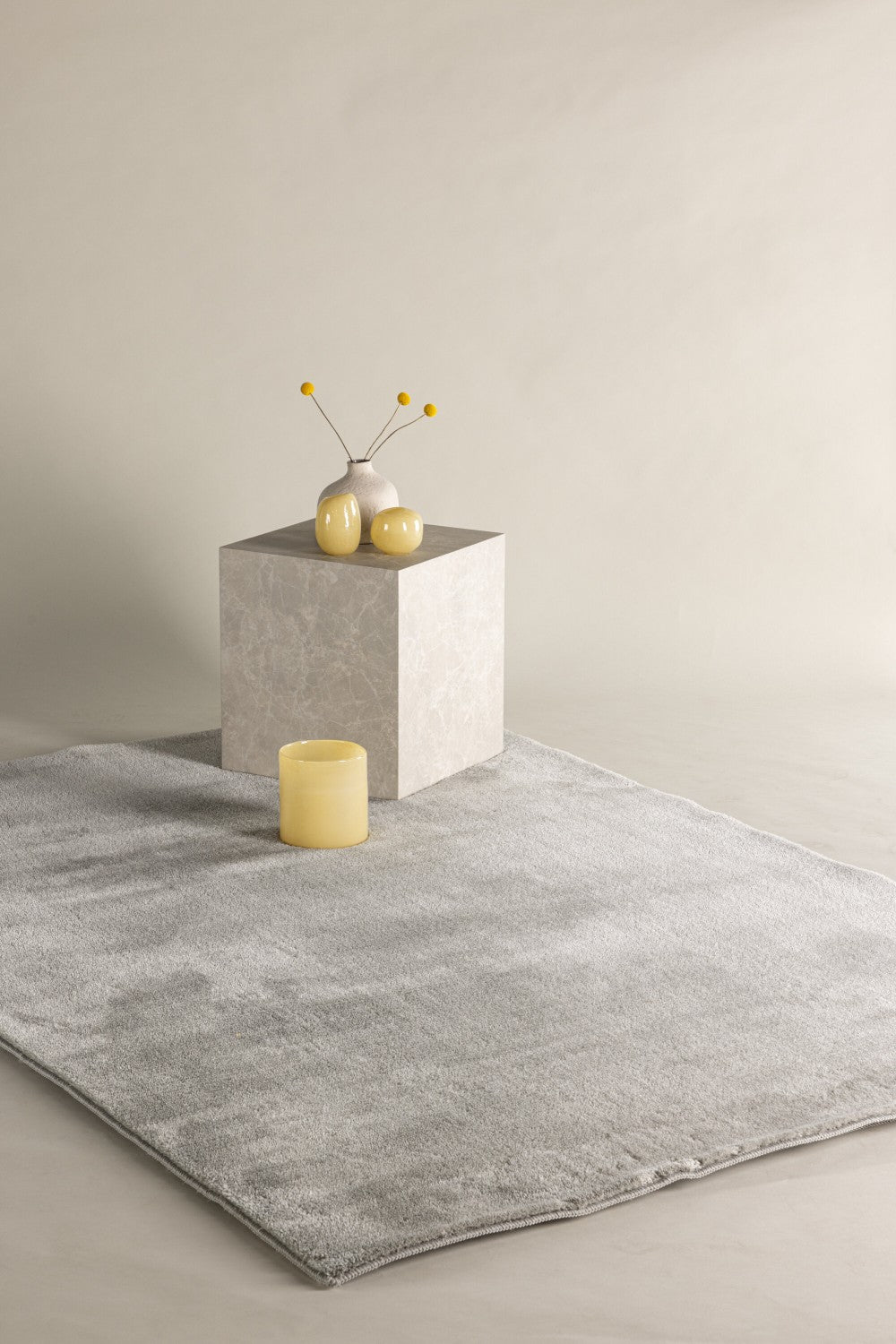 Blanca Rektangulära Matta 230 X 160 Ljusgrå