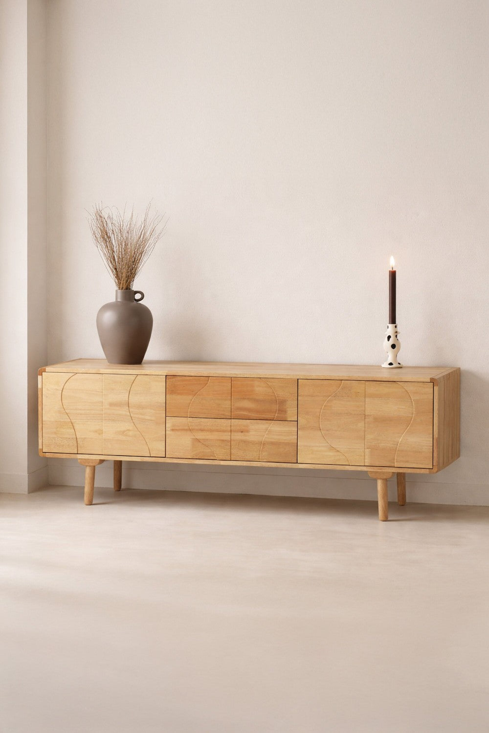 Skärhamn Skåp 45 X 180 X 65 Natur