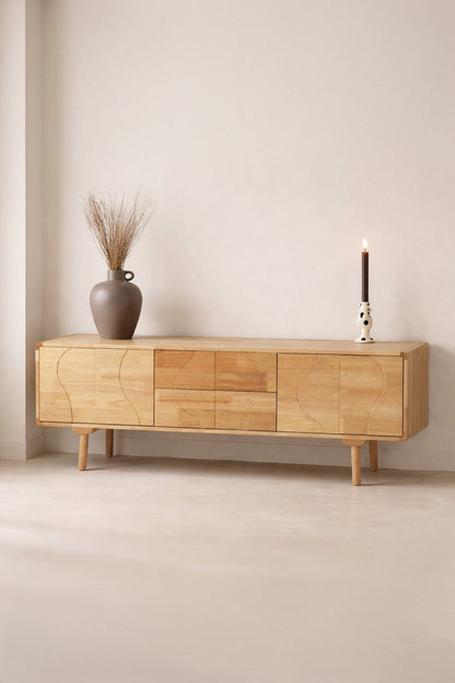 Skärhamn Skåp 45 X 180 X 65 Natur