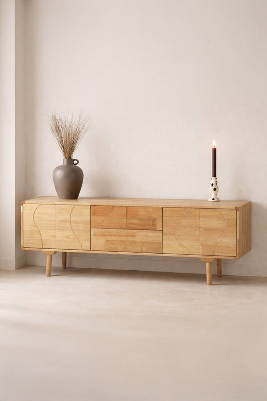 Skärhamn Skåp 45 X 180 X 65 Natur