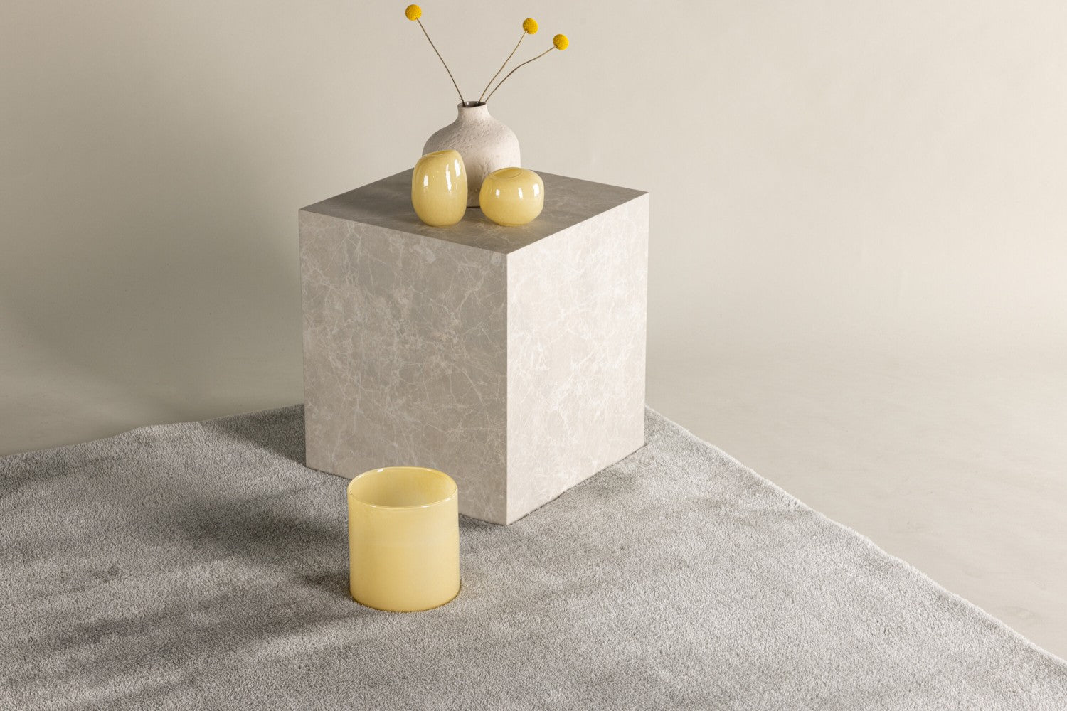 Blanca Rektangulära Matta 230 X 160 Ljusgrå