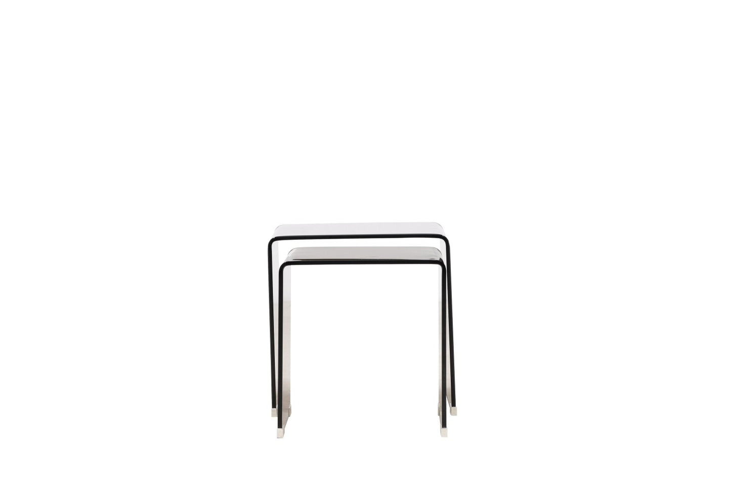Telemark Sidobord Table 1: 42 X 42cm, Table 2: 36 X 36cm Brun