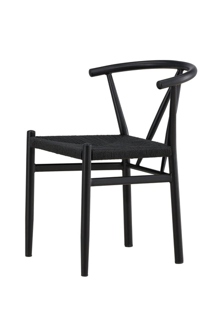 Alfons Matstol Svart/Svart