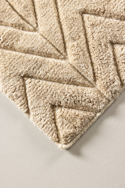 Zoe Rektangulära Matta 400 X 300 Beige