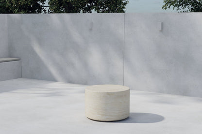 Lissabon Sidobord ⌀60 Beige