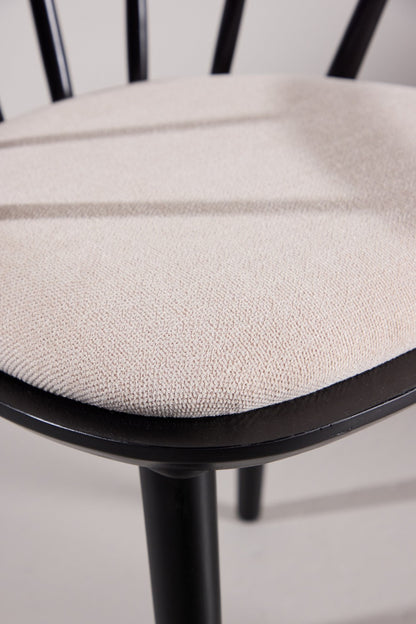 Bobby Matstolar 2-Pack Svart