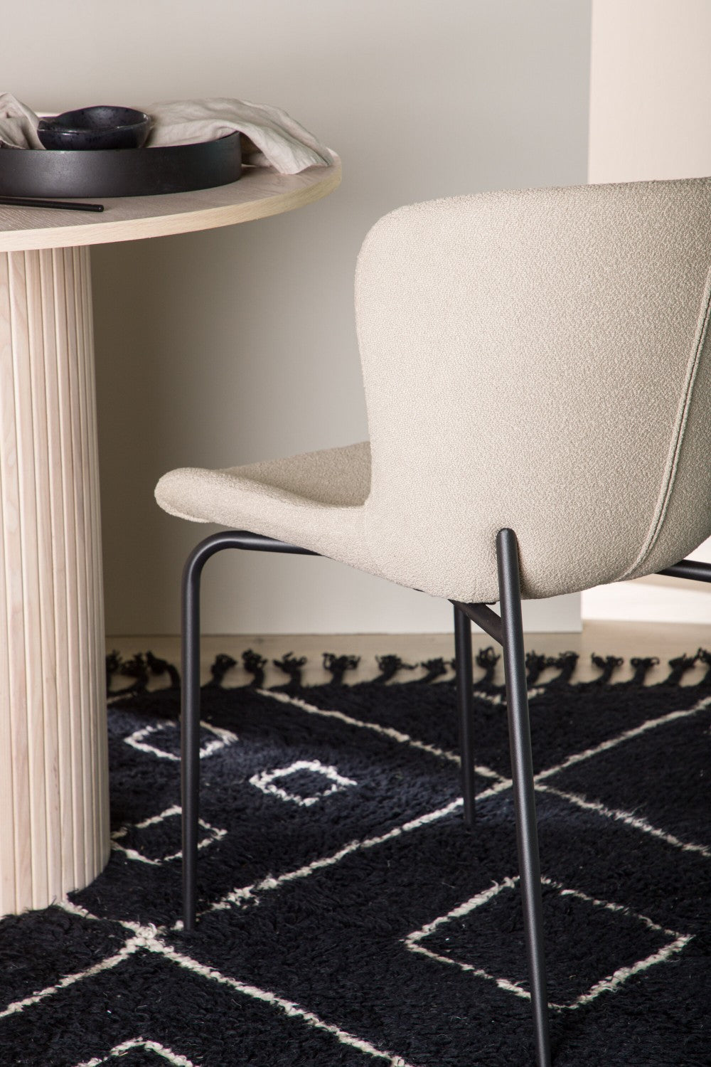 Modesto Matstolar 2-pack Beige 