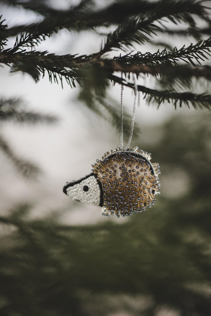 Ornament hedgehog  Julgransdekoration
