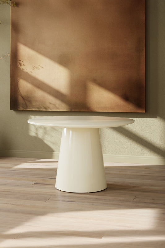 Lanzo Runda Matbord Ø120 Beige