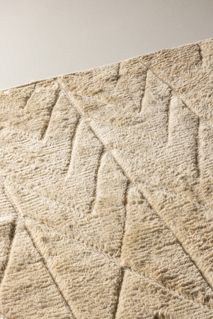 Zoe Rektangulära Matta 400 X 300 Beige