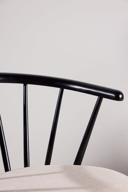 Bobby Matstolar 2-Pack Svart