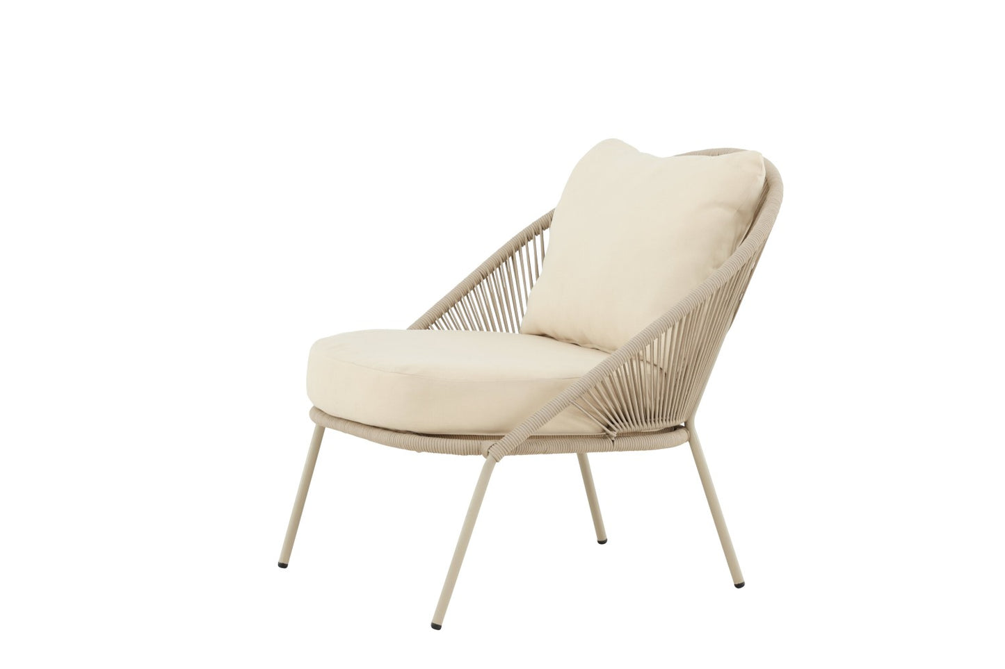 Lindos Loungefåtölj Beige
