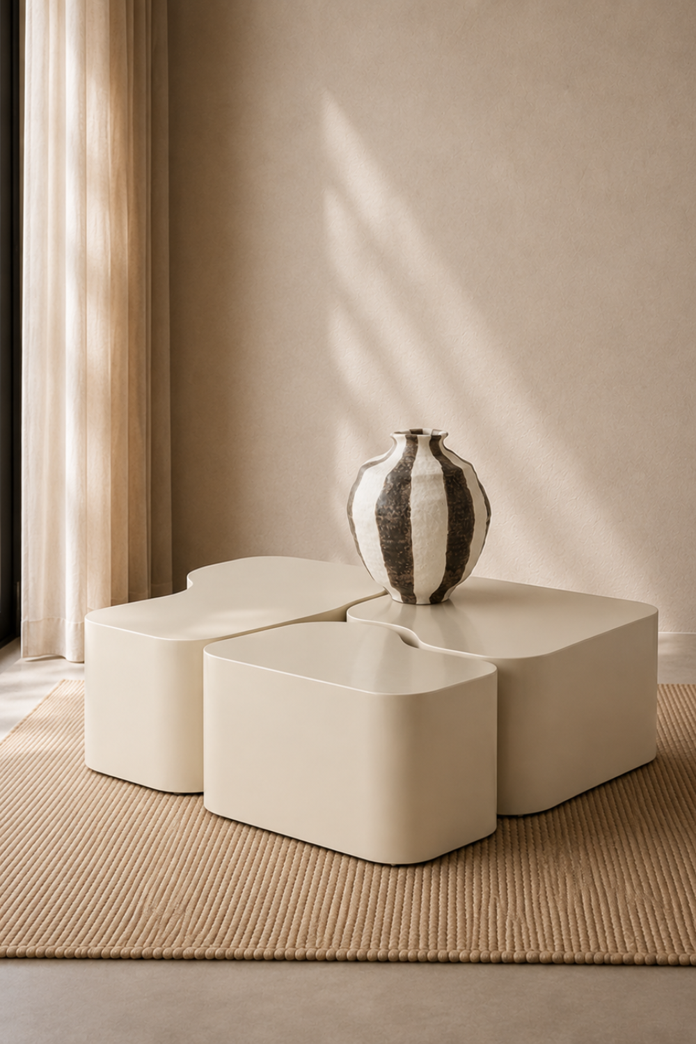 Nordland Sohvapöytä Beige