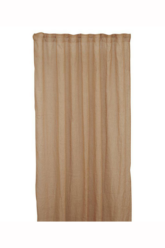Mirja Curtain set 130x275 cm Light rust