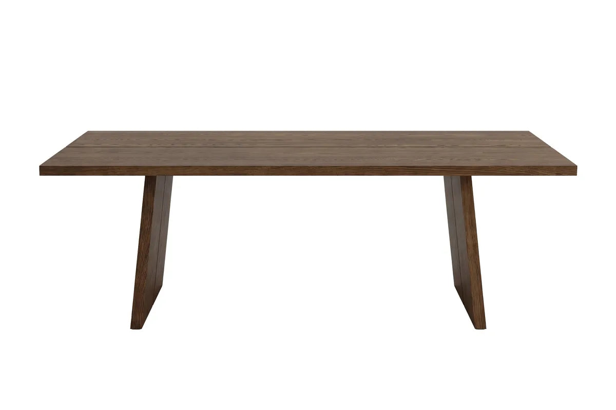 Logga Rektangulära Matbord 210x100 Smoked Oak