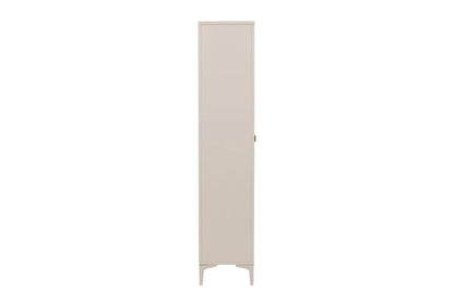 Piring Vitrinskåp 40 x 190 x 90 Beige