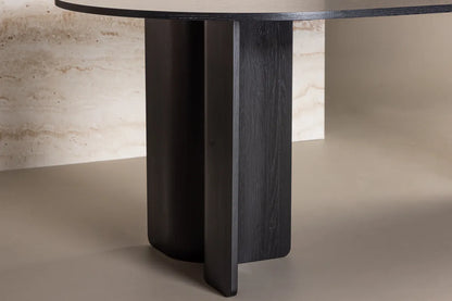 Tyresö Ovala Matbord 220x100 Black