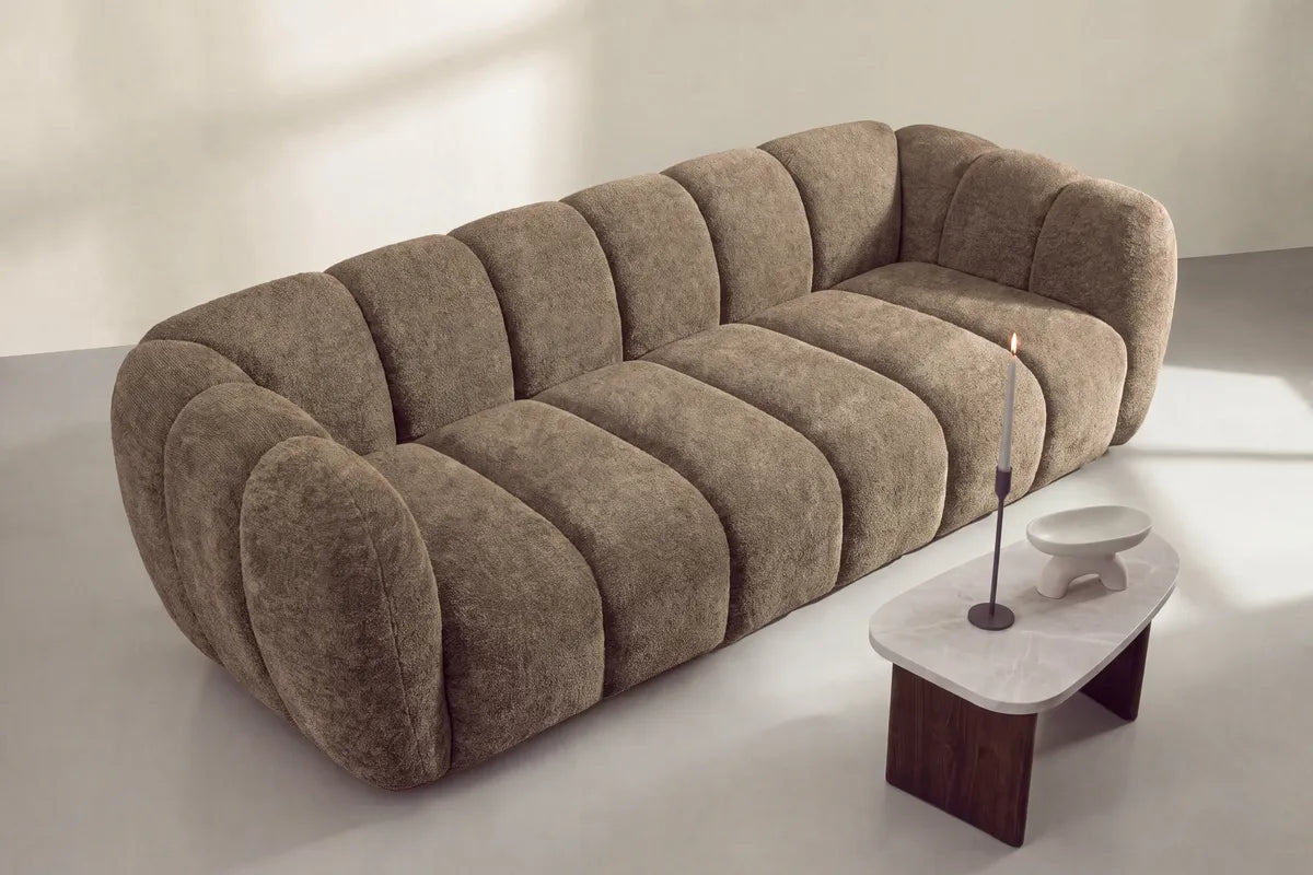 Bobo 3-sits soffa Brun