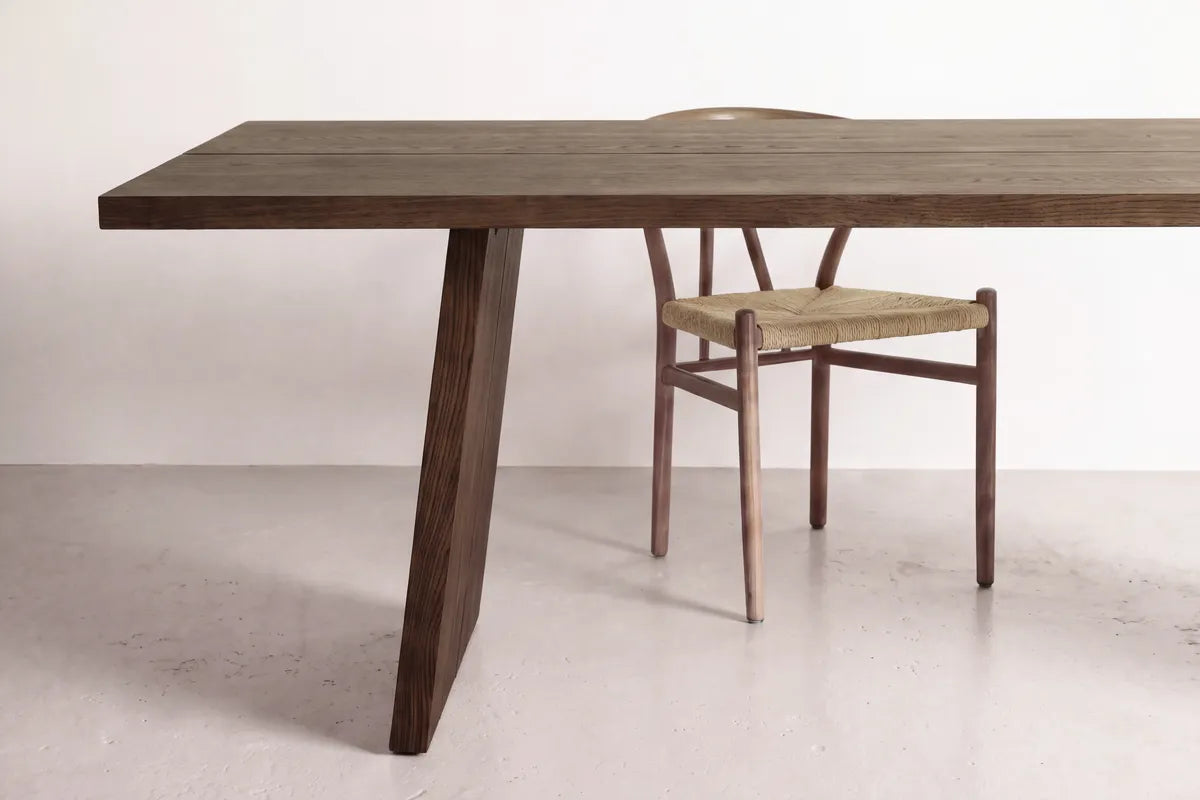 Logga Rektangulära Matbord 210x100 Smoked Oak
