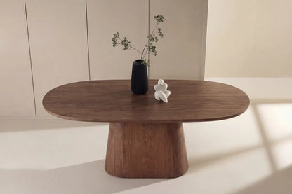 Stjärnö Ovala Matbord 200x90 Mocca