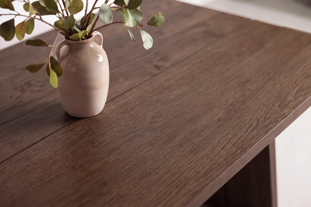 Logga Rektangulära Matbord 210x100 Smoked Oak