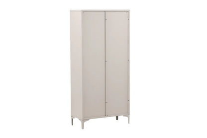 Piring Vitrinskåp 40 x 190 x 90 Beige