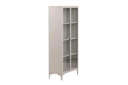 Piring Vitrinskåp 40 x 190 x 90 Beige