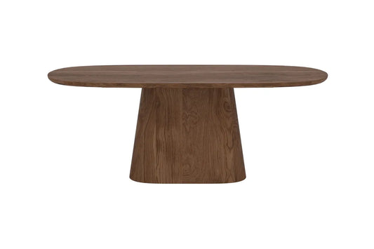 Stjärnö Ovala Matbord 200x90 Mocca