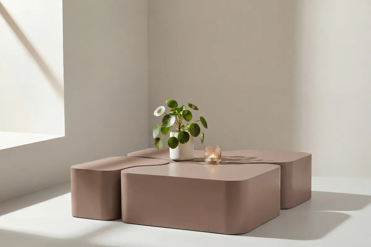 Nordland Soffbord 92x70, 74x60, 40x40 Brunt