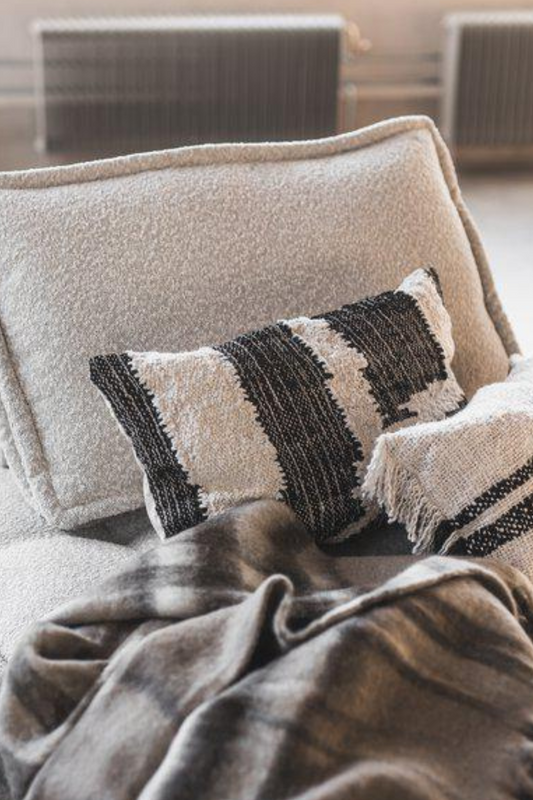 Yulia black pillowcase 40x60cm